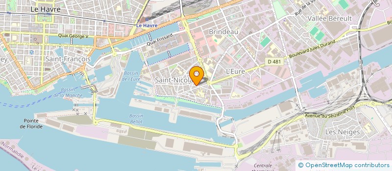 localisation de l'entreprise ACCOUSTIC EVENT  LE HAVRE