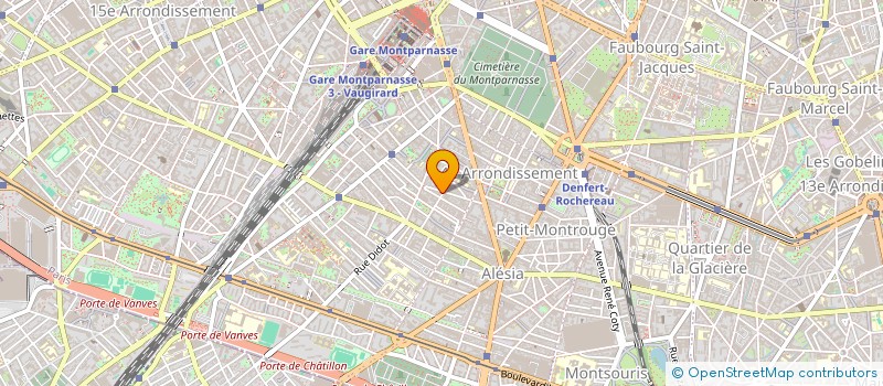 localisation de l'entreprise ACCPE  PARIS