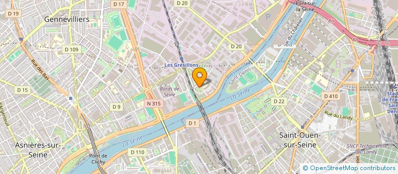 localisation de l'entreprise ACCR+ à CLAMART