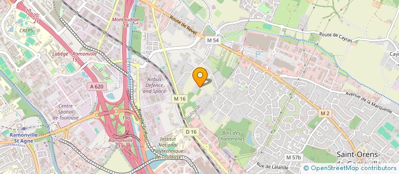 localisation de l'entreprise ACCRATIO à TOULOUSE