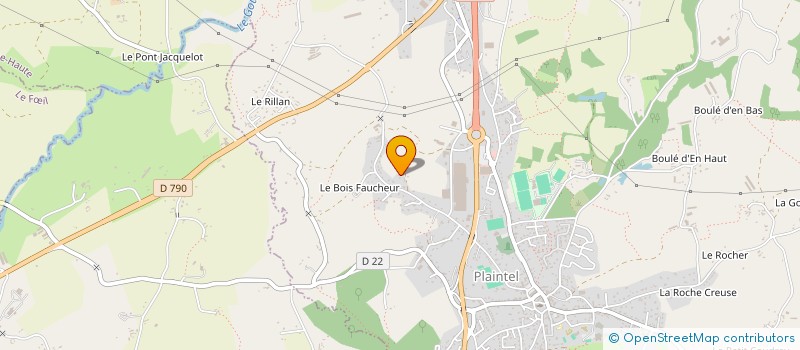 localisation de l'entreprise ACCREFIT à PLAINTEL