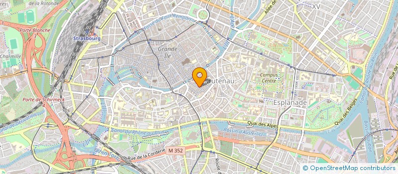 localisation de l'entreprise ACCRO à STRASBOURG