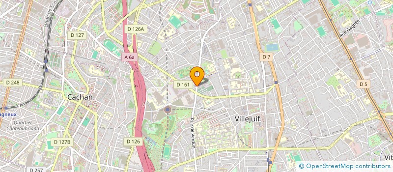 localisation de l'entreprise ACCRO BAT  VINCENNES