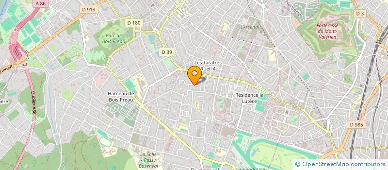 localisation de l'entreprise ACCRO D'JAZZ à RUEIL-MALMAISON