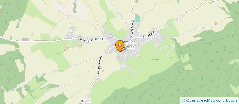 localisation de l'entreprise ACCRO'GYM  NAISEY-LES-GRANGES