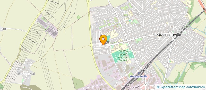 localisation de l'entreprise ACCRO PIZZA  GOUSSAINVILLE