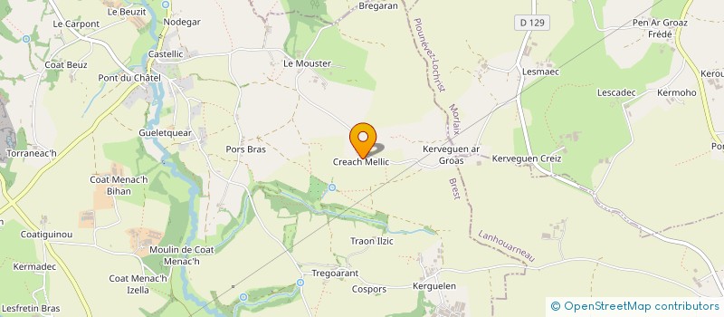 localisation de l'entreprise ACCROBREIZH  PLOUIDER