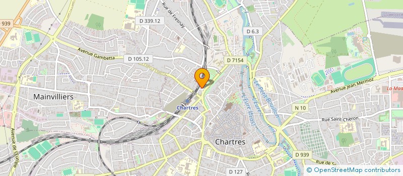 localisation de l'entreprise ACCROCAMP CHARTRES à CHARTRES