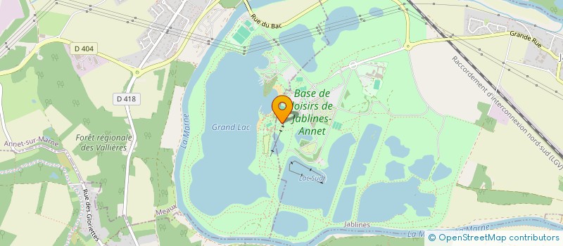 localisation de l'entreprise ACCROCAMP JABLINES à JABLINES