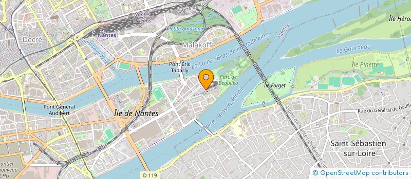 localisation de l'entreprise ACCROCAMP NANTES à NANTES