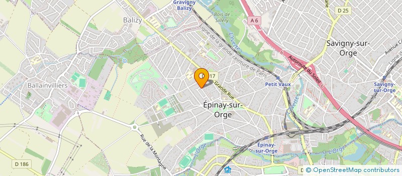 localisation de l'entreprise ACCROCHE COEUR à EPINAY-SUR-ORGE