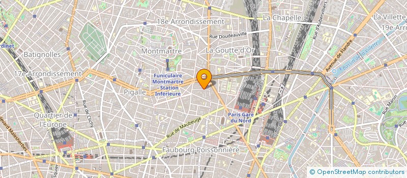 localisation de l'entreprise ACCROCHE-COM'  PARIS