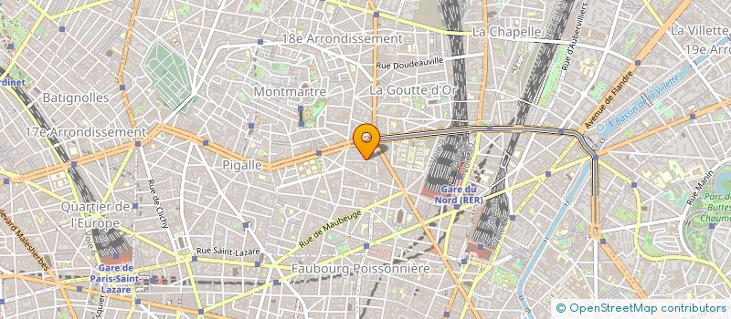 localisation de l'entreprise ACCROCHE-PRESS  PARIS