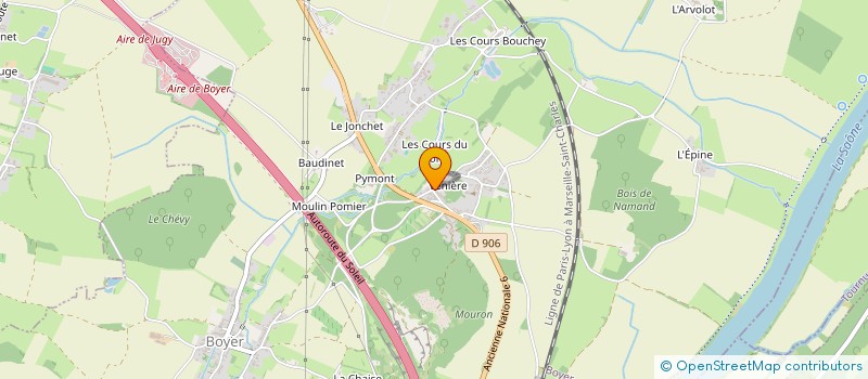 localisation de l'entreprise ACCROCOM  BOYER