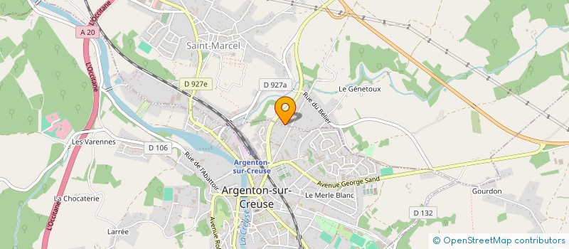 localisation de l'entreprise ACCRODUC à SAINT-MARCEL