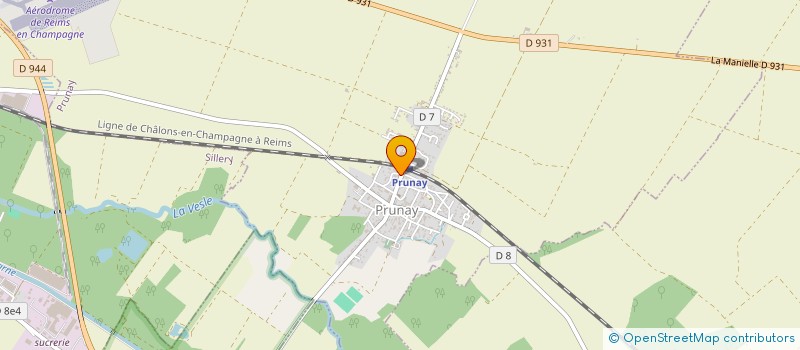 localisation de l'entreprise ACCROPAINT INNOVTEAM  WITRY-LES-REIMS