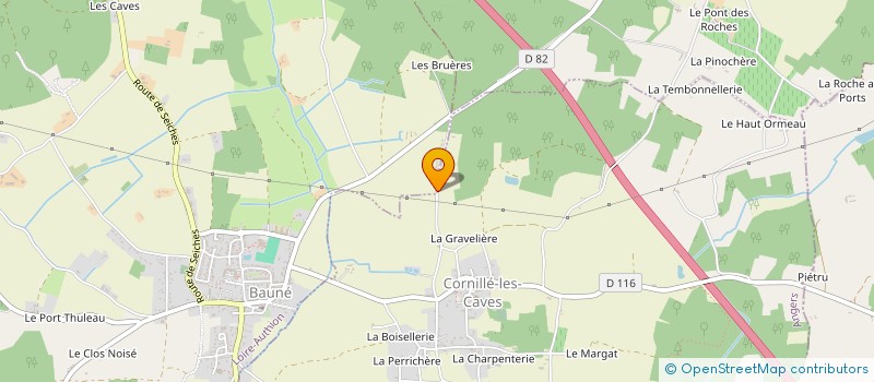 localisation de l'entreprise ACCROPAT'S  LOIRE-AUTHION