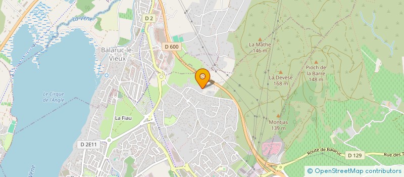 localisation de l'entreprise ACCROS DU NETTOYAGE  BALARUC-LES-BAINS