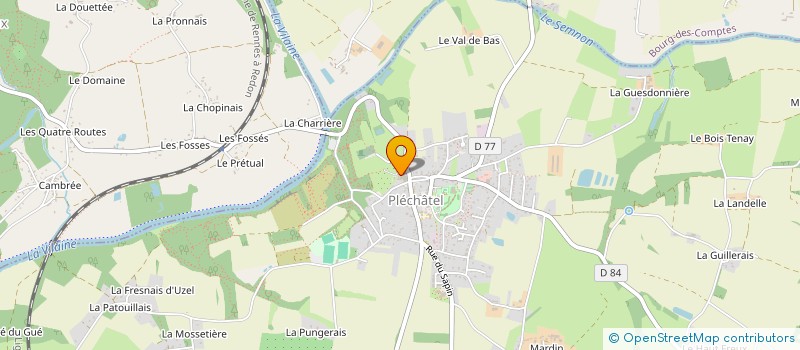 localisation de l'entreprise ACCROTHEATRE  PLECHATEL