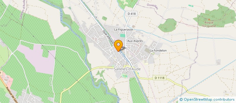 localisation de l'entreprise ACCSO (ATELIER CONCEP CONSTRUC SERRUR... à SALLELES-D'AUDE