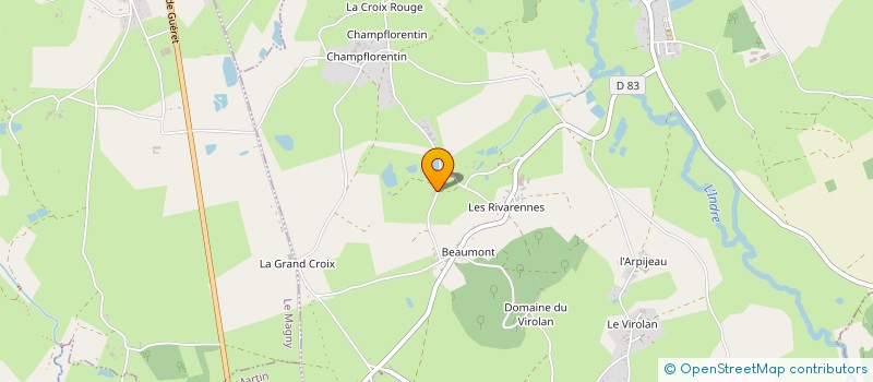 localisation de l'entreprise ACCT à BRIANTES