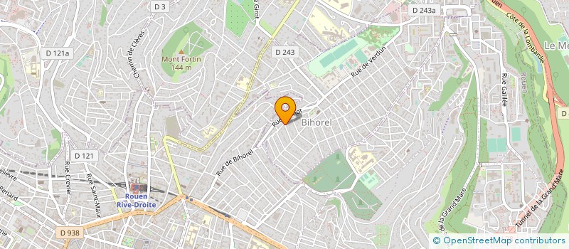 localisation de l'entreprise ACCU CELL DISTRIBUTION  BIHOREL