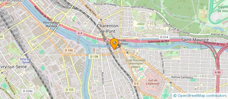 localisation de l'entreprise ACCUEIL 2009  MAISONS-ALFORT