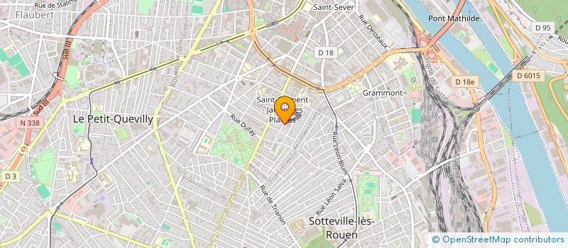 localisation de l'entreprise ACCUEIL A LA CARTE  SOTTEVILLE-LES-ROUEN