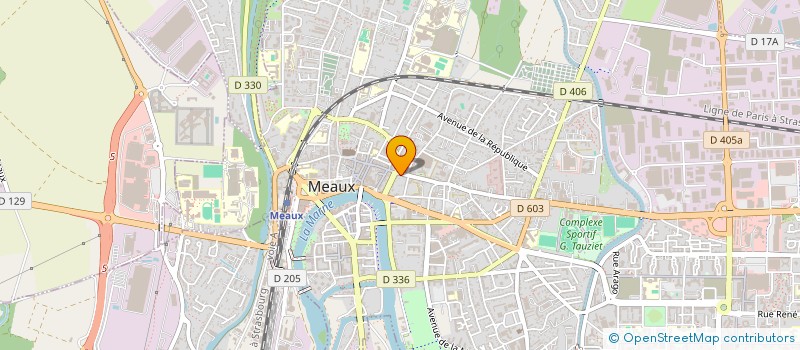 localisation de l'entreprise ACCUEIL ADOS PARTAGE à MEAUX