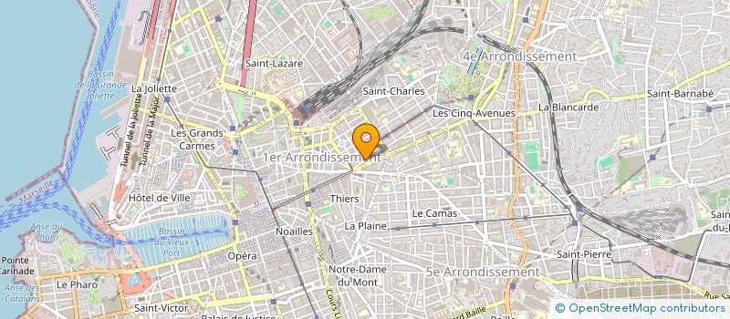 localisation de l'entreprise ACCUEIL AMITIE RADEAU ALPES MEDITERRANEE à MARSEILLE
