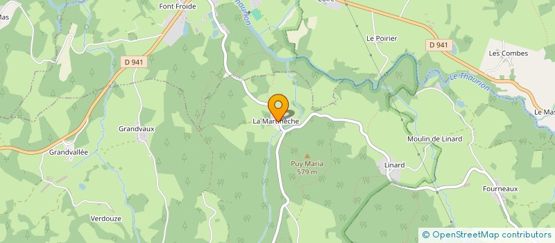 localisation de l'entreprise ACCUEIL AU TAIRIAL à SOUBREBOST