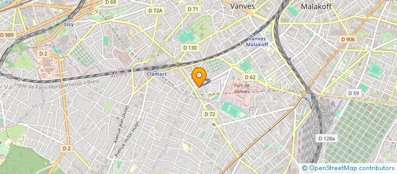 localisation de l'entreprise ACCUEIL BARBUSSE à MALAKOFF