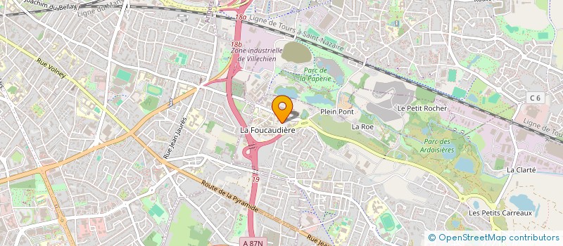 localisation de l'entreprise ACCUEIL CONSEIL ORTHESES MAINS à TRELAZE