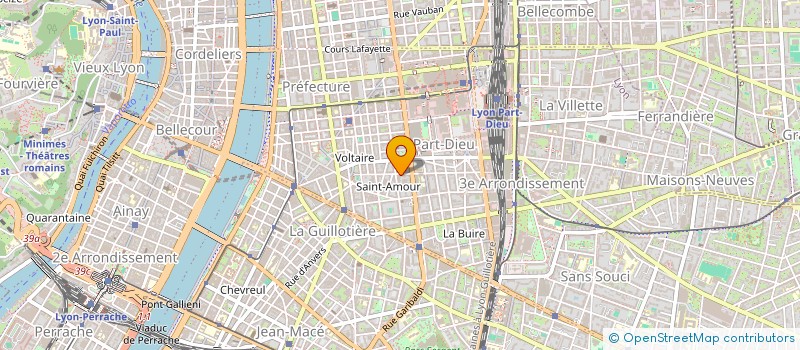 localisation de l'entreprise ACCUEIL DE JOUR SAXE GAMBETTA à LYON