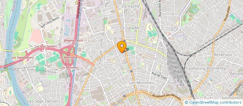 localisation de l'entreprise ACCUEIL DE JOUR TOULOUSAIN à TOULOUSE