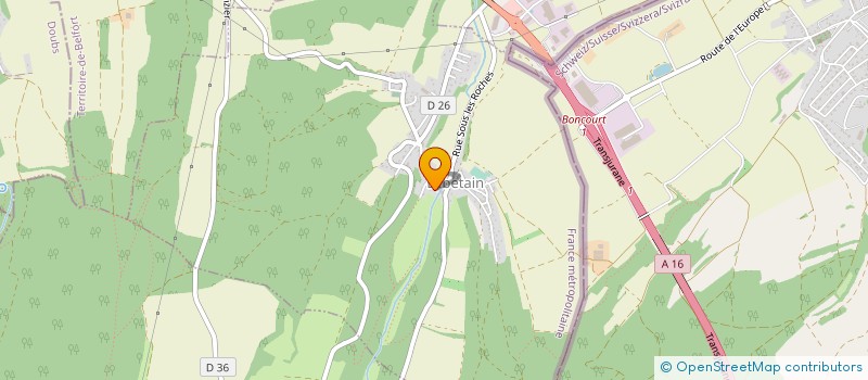 localisation de l'entreprise ACCUEIL DE LOISIRS PERISCOLAIRE LEBETAIN à LEBETAIN