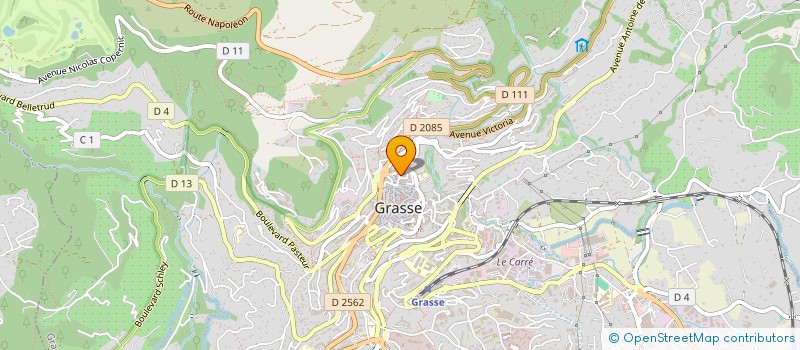 localisation de l'entreprise ACCUEIL DES VILLES FRANCAISES à GRASSE