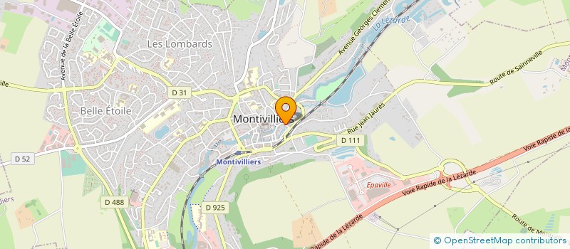 localisation de l'entreprise ACCUEIL DES VILLES FRANCAISES DE MONTIVILLIERS à MONTIVILLIERS