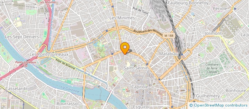 localisation de l'entreprise ACCUEIL DES VILLES FRANCAISES TOULOUSE à TOULOUSE