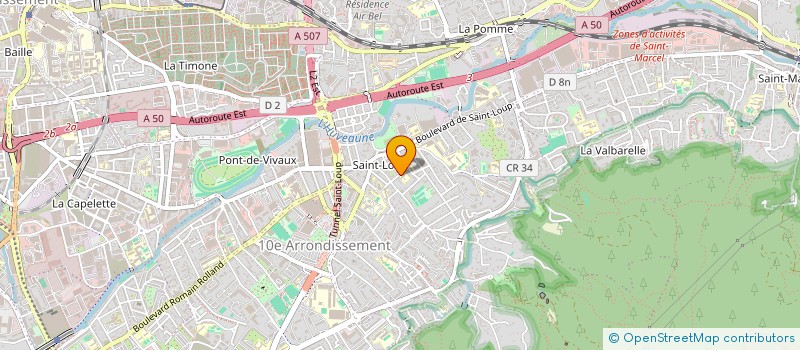 localisation de l'entreprise ACCUEIL ENFANCE ET JEUNESSE à MARSEILLE