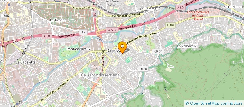 localisation de l'entreprise ACCUEIL ENFANCE ET JEUNESSE à MARSEILLE