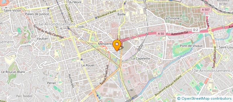 localisation de l'entreprise ACCUEIL ENFANCE FOYER FORMATION à MARSEILLE