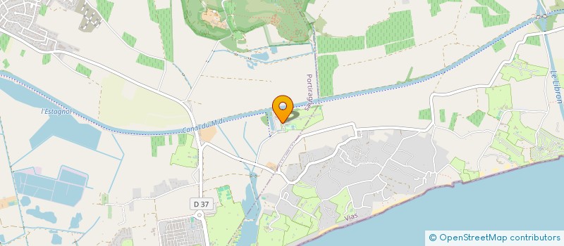 localisation de l'entreprise ACCUEIL ET LOISIRS à PORTIRAGNES
