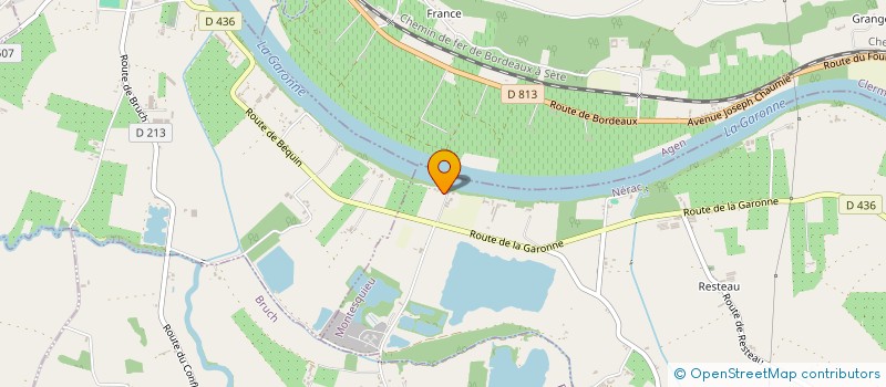 localisation de l'entreprise ACCUEIL ET PARTAGE  PORT-SAINTE-MARIE