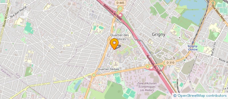 localisation de l'entreprise ACCUEIL ET PARTAGE à GRIGNY