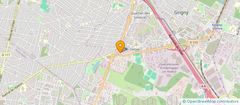 localisation de l'entreprise ACCUEIL ET PROMOTION SOCIALE à GRIGNY