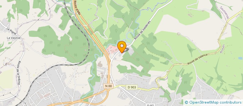 localisation de l'entreprise ACCUEIL FAMILIAL DU TARN  LESCURE-D'ALBIGEOIS