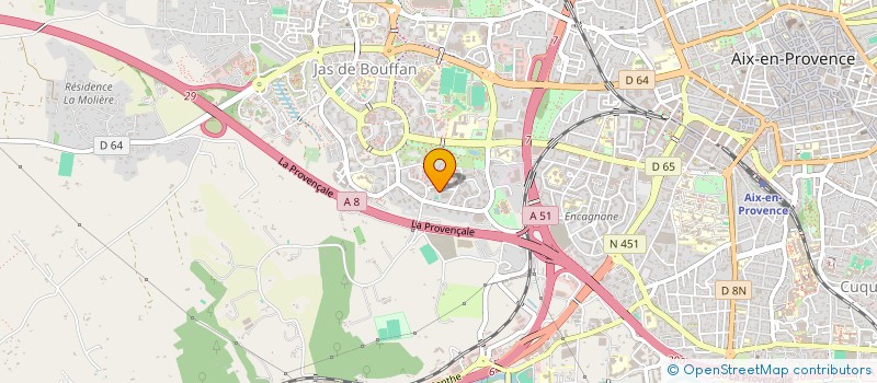 localisation de l'entreprise ACCUEIL INFORMATION DE TOUS LES ETRANGERS à AIX-EN-PROVENCE