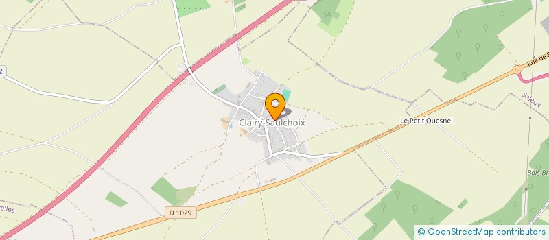 localisation de l'entreprise ACCUEIL JEUNES BOVELLES SAISSEVAL à SAISSEVAL