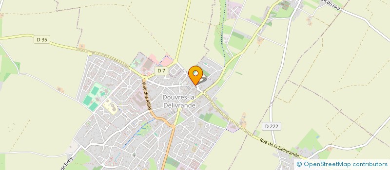 localisation de l'entreprise ACCUEIL NOTRE DAME à DOUVRES-LA-DELIVRANDE